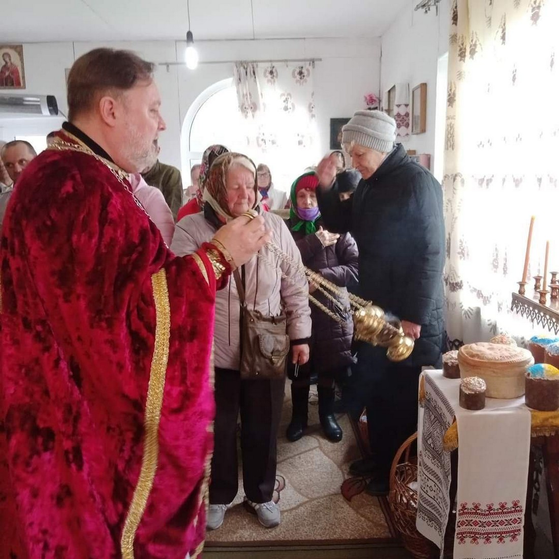 «Дякуємо, що прийшли до єдиного храму ПЦУ у Марганці» - священник звернувся до парафіян