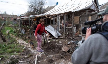 У Нікополі побували журналісти «СТБ» та польського «Polish Public Television»: оглянули місця обстрілів (фото)