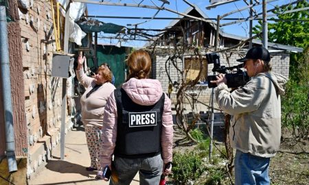 У Нікополі побували журналісти телеканалів «Інтер», СТБ та Суспільне: побачили місця ворожих атак