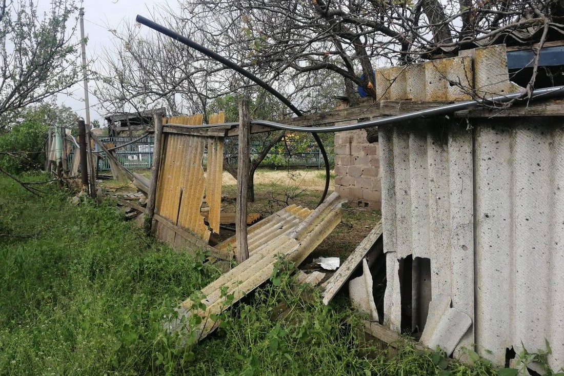 16 травня ворог обстріляв дві громади Нікопольщини з артилерії і дрону: є руйнування