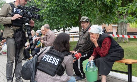 Нікополь відвідали журналісти з Франції, Данії, Німеччини, а також з 1+1, “РАДА” і “Freeдом”