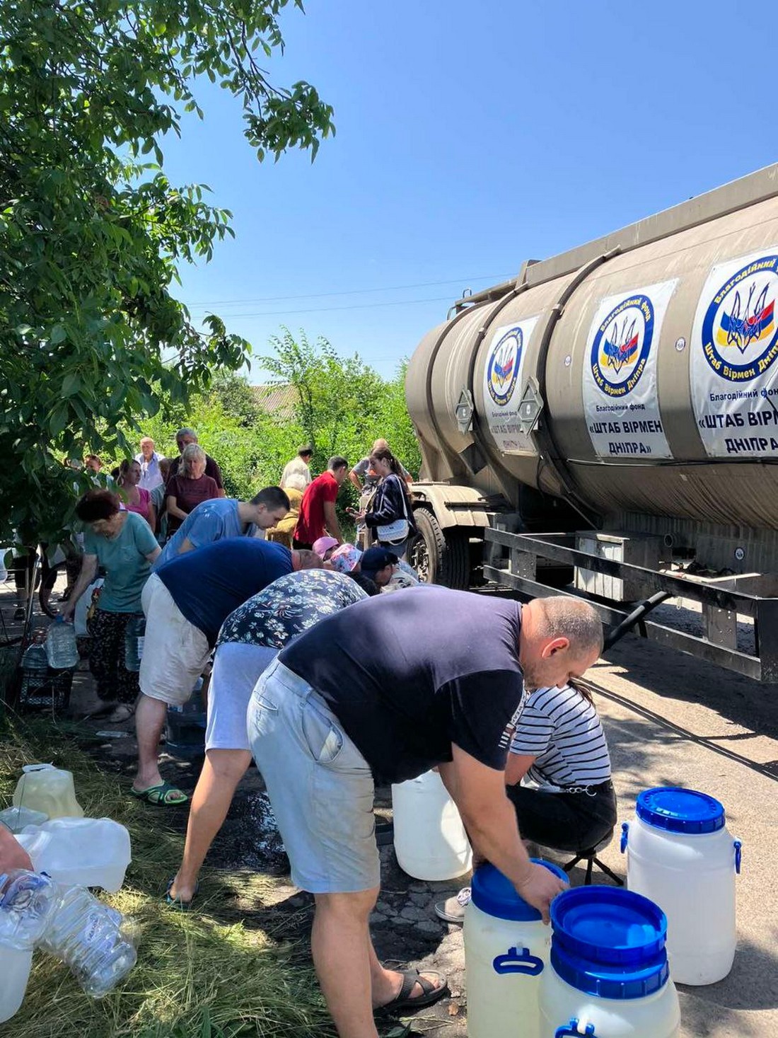 Щодня Марганець споживає 600 кубів води: оновлений список пунктів роздачі