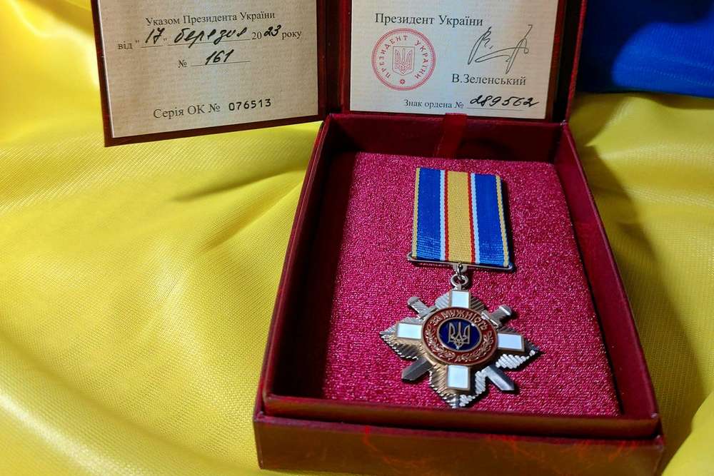 Полеглого Захисника з Нікополя нагородили Орденом за мужність lll ступеня посмертно (фото)