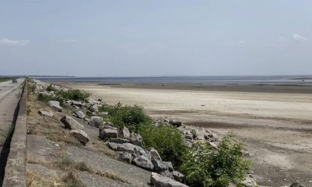 Дно Каховського водосховища