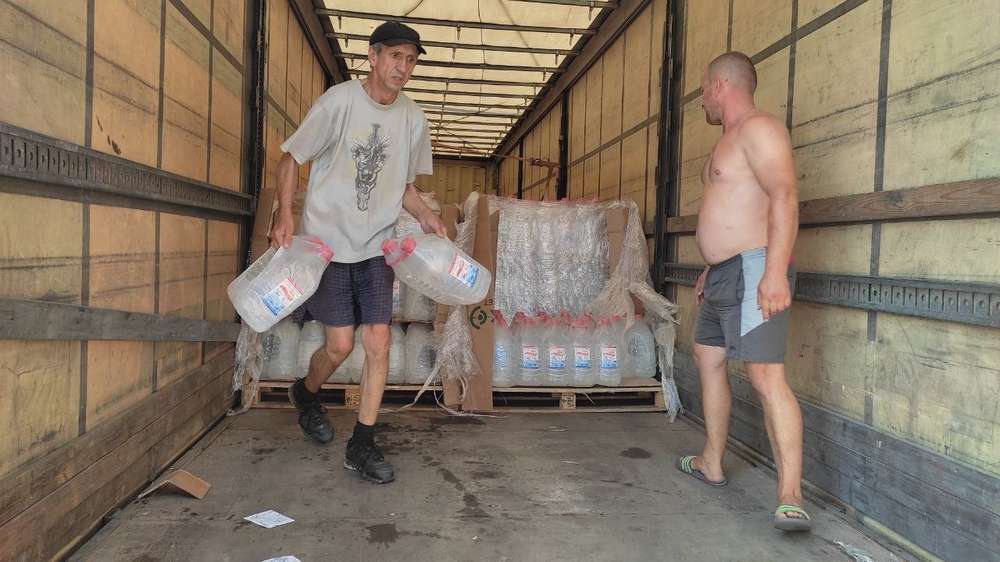 Цього тижня питну воду від благодійників отримають 4 громади Нікопольщини