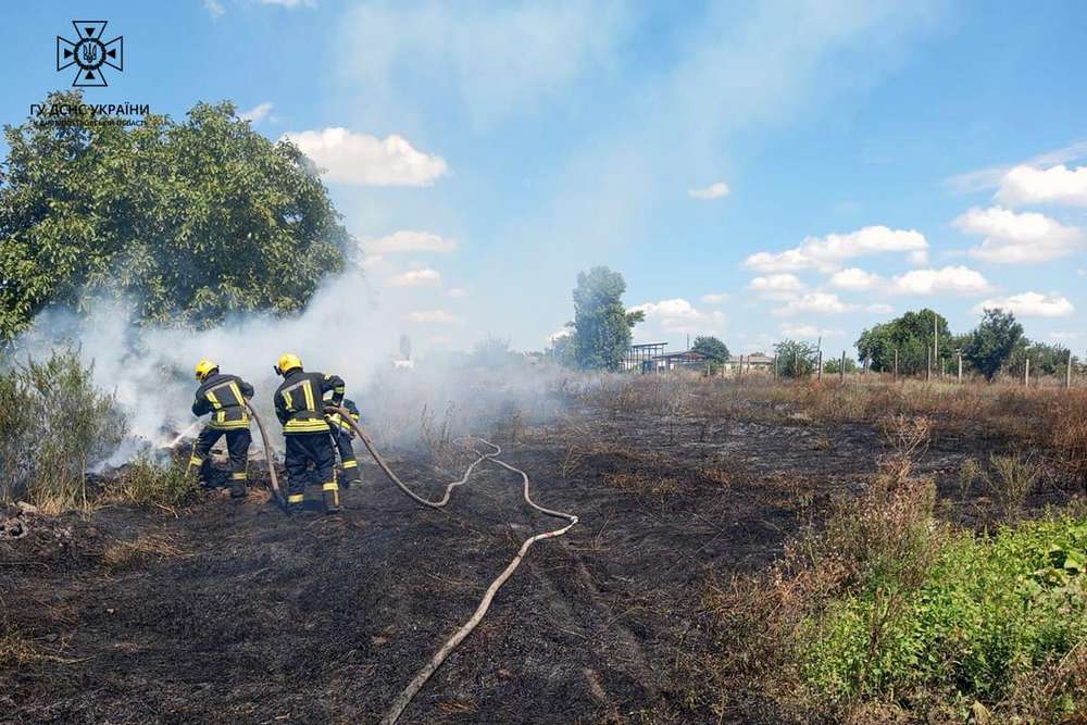 Бережімо хліб від вогню! На Дніпропетровщині за добу сталося 35 пожеж в екосистемах