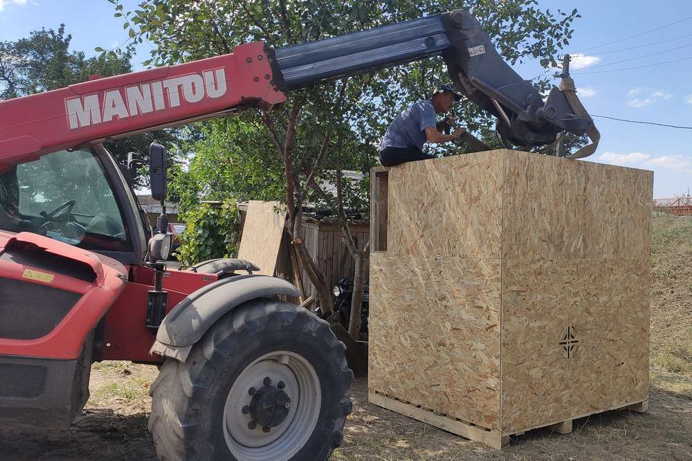 Село на Нікопольщині отримало нові насоси, завдяки яким забезпечить себе водою з Дніпра