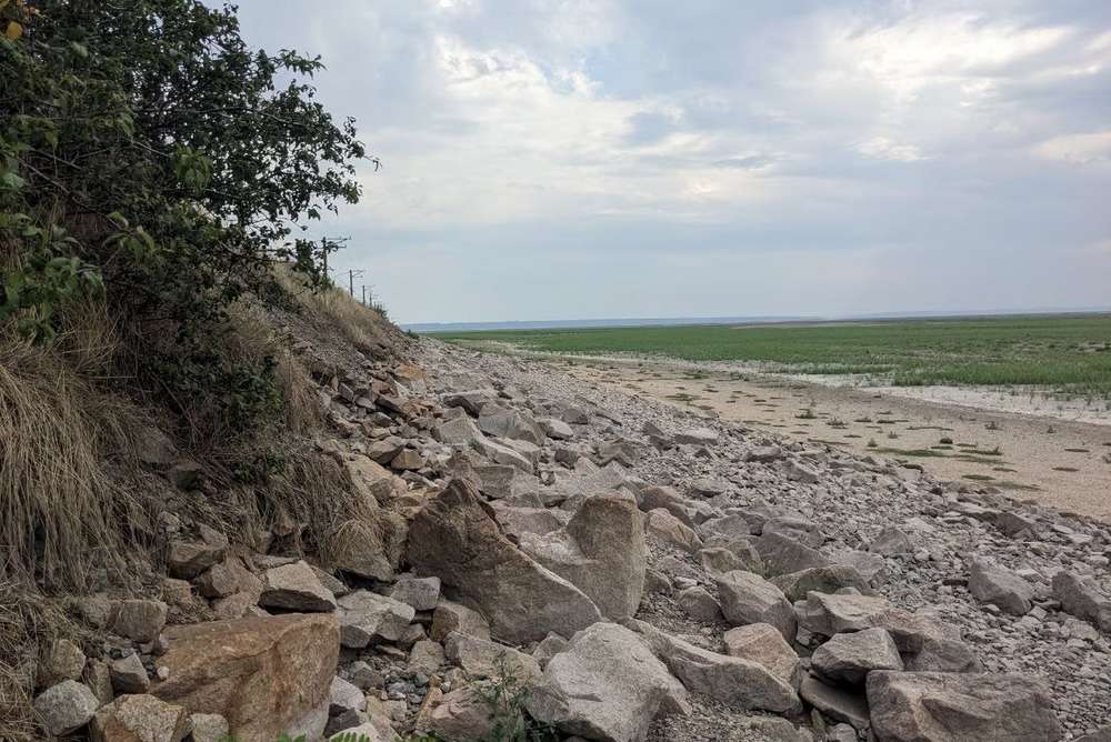 територія Каховського водосховища