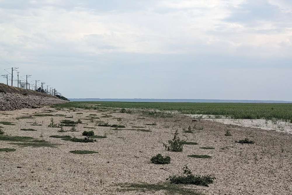 територія Каховського водосховища