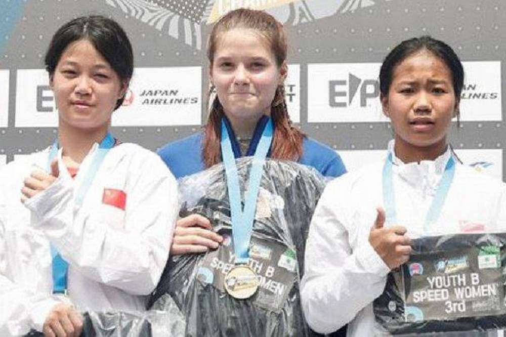 Спортсменка з Нікополя перемогла на Чемпіонаті Світу серед молоді зі скелелазіння