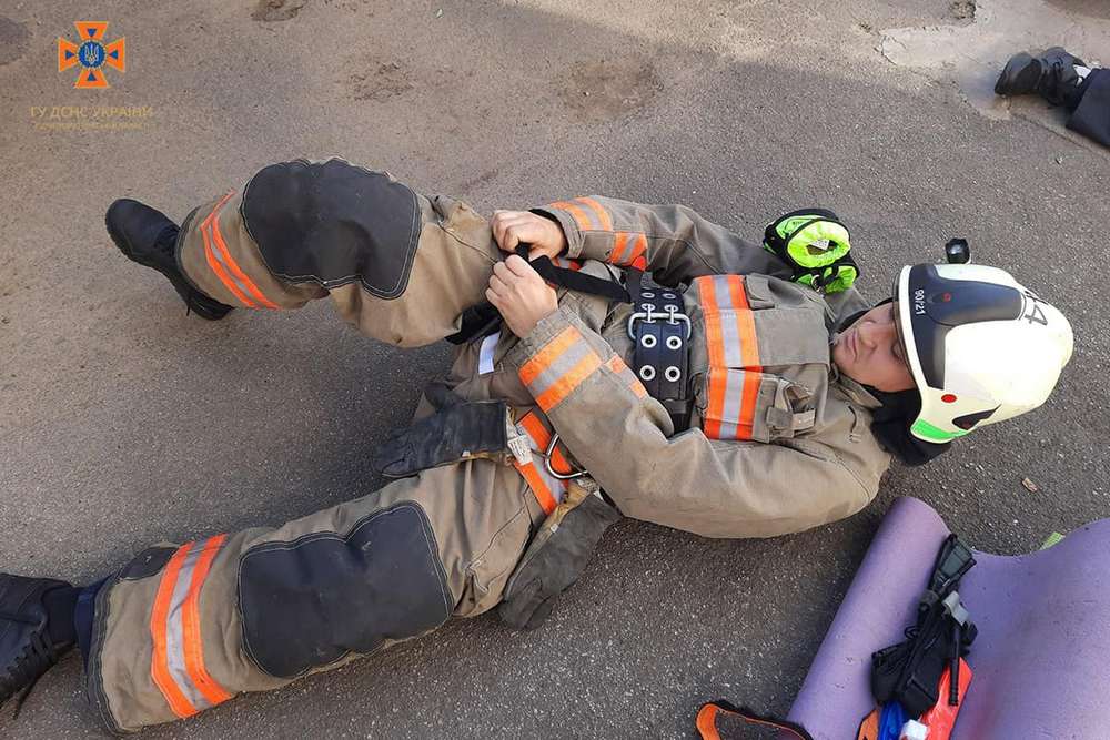 Вогнеборці Нікопольського району навчалися надавати домедичну допомогу постраждалим