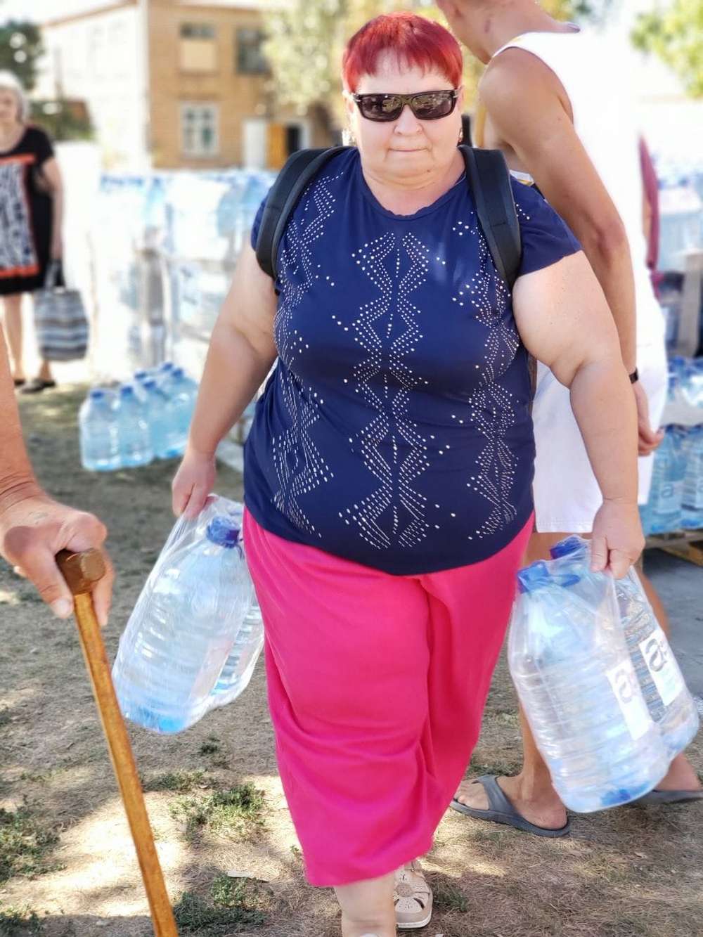 На території Мирівської громади мешканцям роздають воду: фото