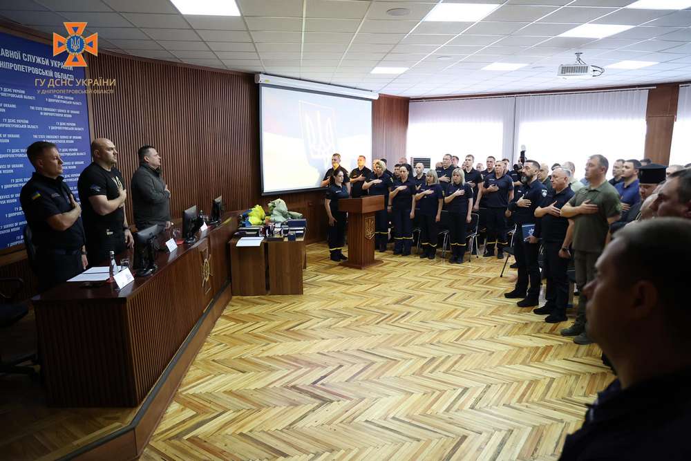 На Дніпропетровщині відзначили рятувальників (фото)