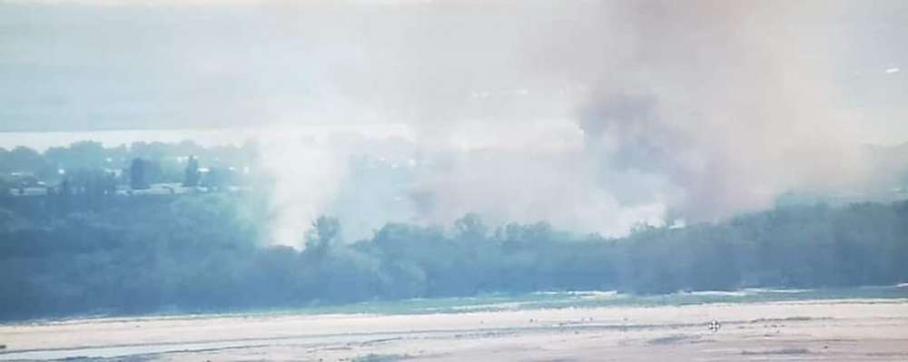 ЗСУ влаштували «бавовну» окупантам на березі Енергодара 11 вересня (фото, відео)
