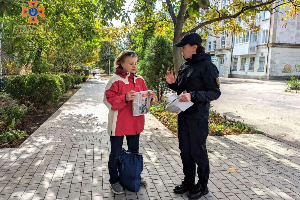 У Нікополі рятувальники