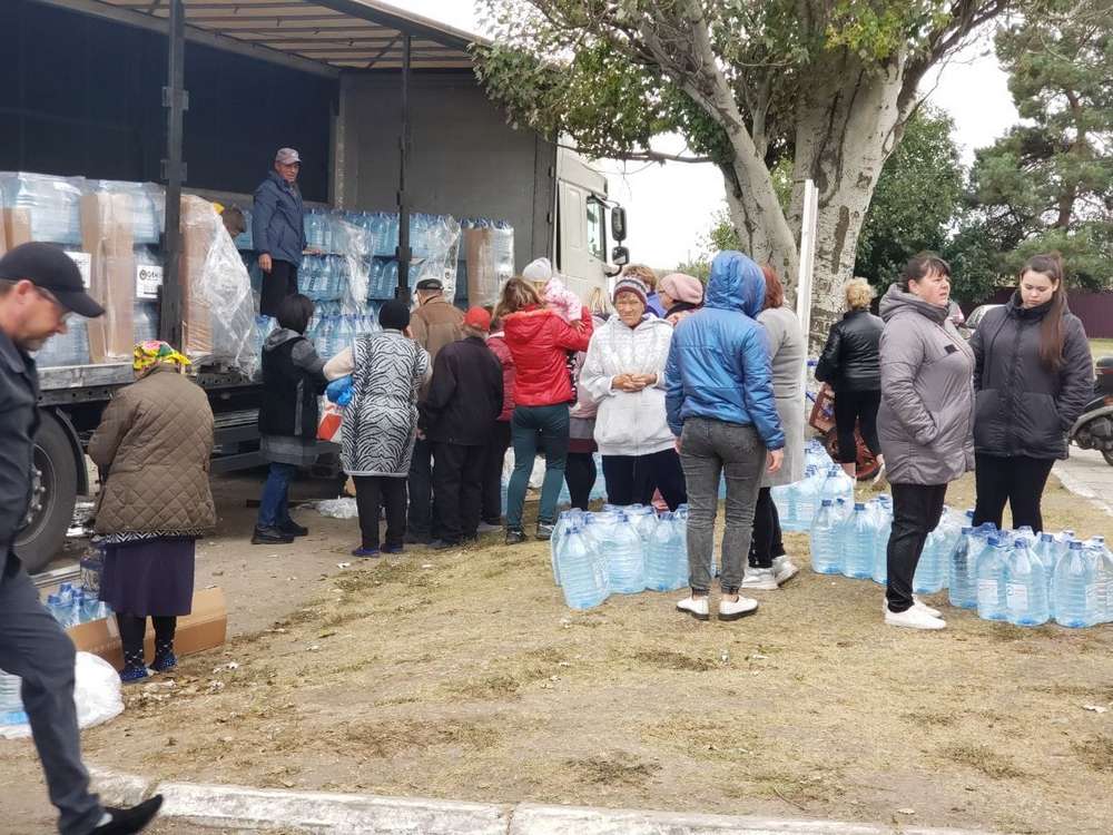 Мешканці Мирівської громади отримали 864 сімейних харчових наборів і 50 544 л води (фото)