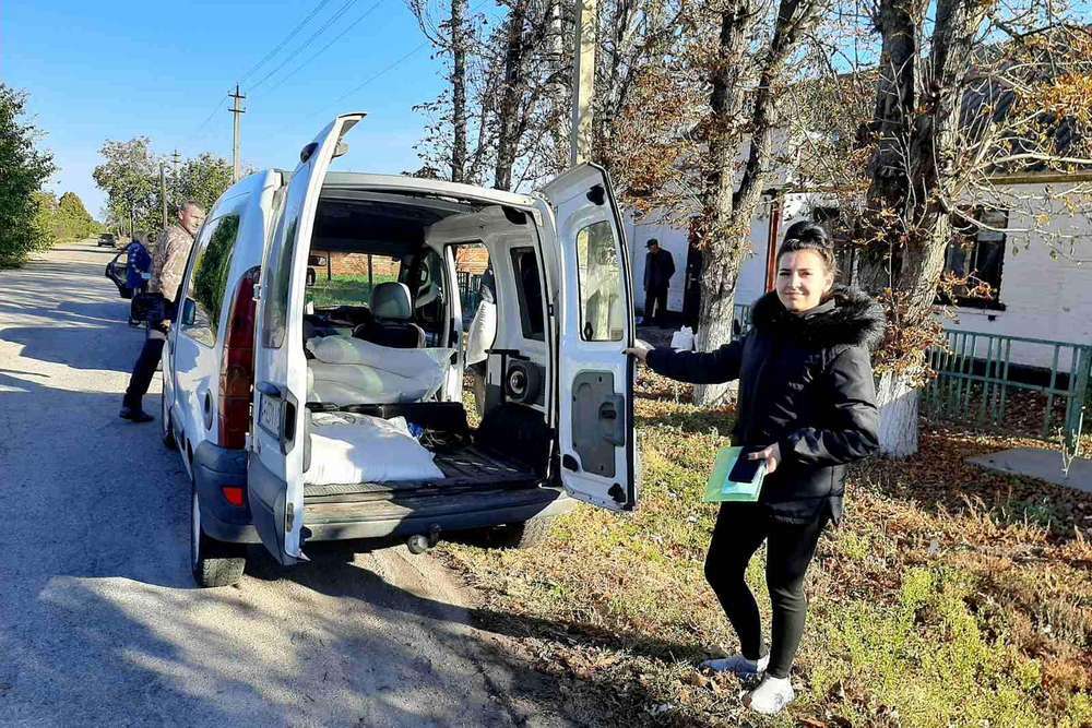 Мешканцям Мирівської громади видали 125 тонн кормів для тварин