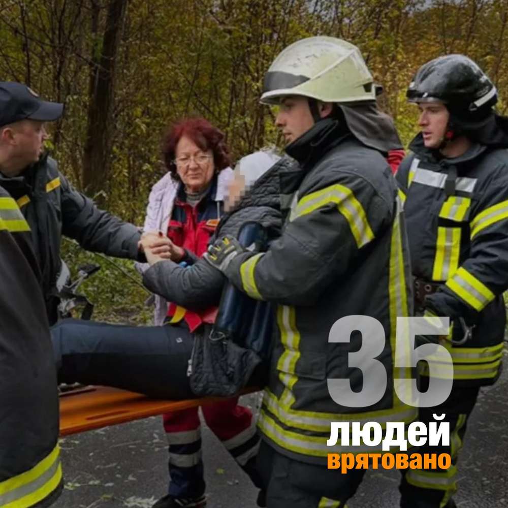 Надзвичайники Дніпропетровщини за тиждень врятували 35 людей, 8 загинули