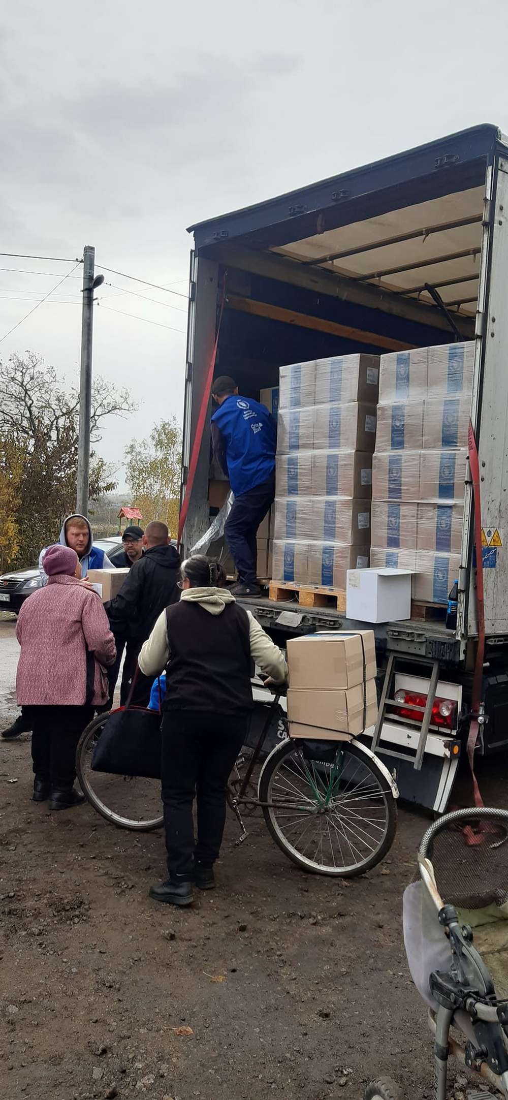 1600 мешканців Мирівської громади отримали харчові набори