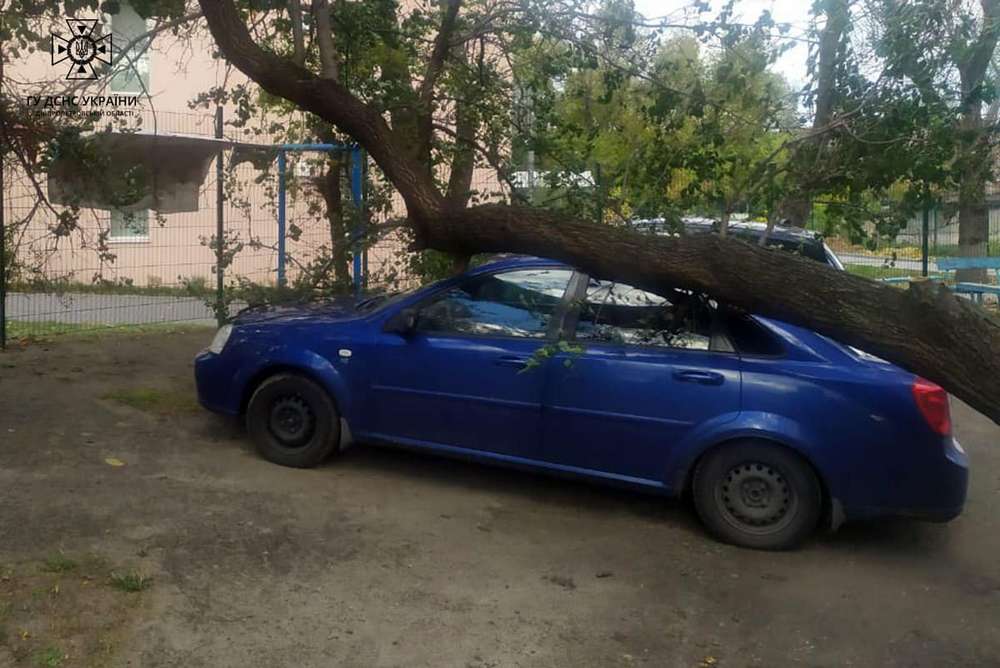 На Дніпропетровщині рятувальники ліквідували наслідки негоди (фото)