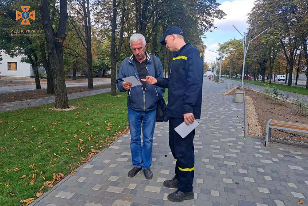 Мешканцям Нікополя розповіли, як діяти, якщо знайшли вибухівку