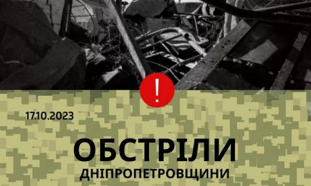 17 жовтня ворог гатив по Марганецькій та Мирівській громадах