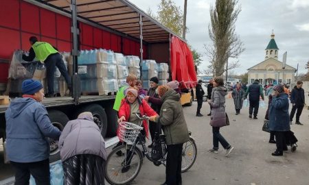 Мешканцям Нікопольщини роздали 101 088 літрів питної води (фото)  