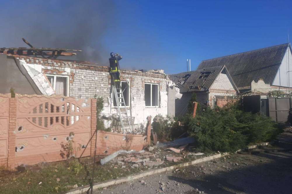 Ворог бив по Нікополю дроном-камікадзе і артилерією 27 жовтня, сталася пожежа – мер