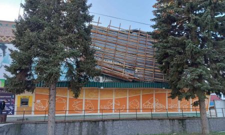 Стихія на Нікопольщині 12 листопада: в центрі Томаківки пошкоджено дах магазину