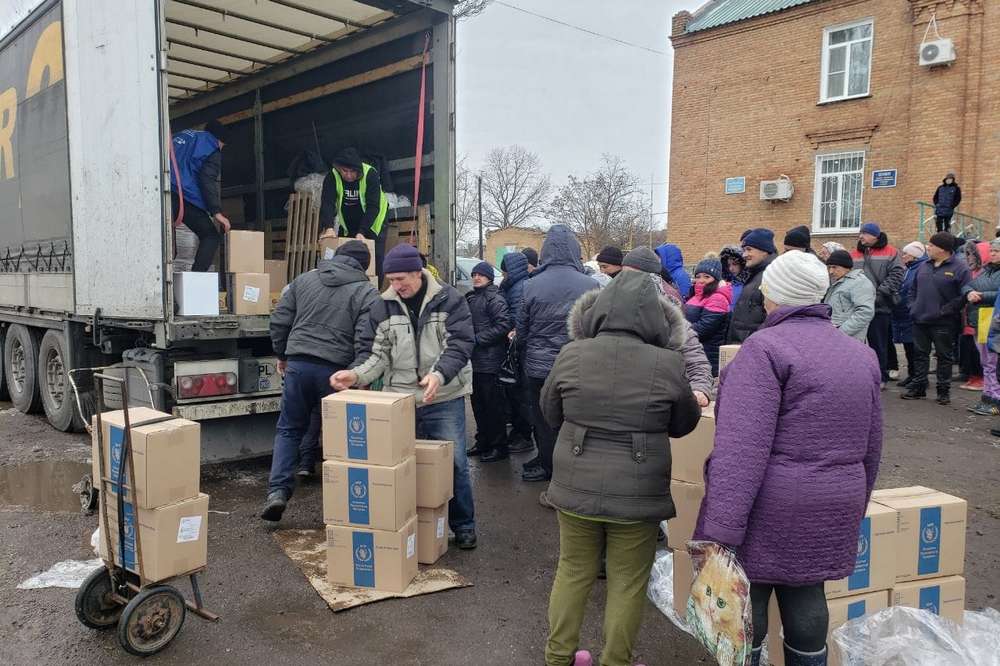 Мешканцям Мирівської громади видали 1600 продуктових наборів 23 листопада (фото)