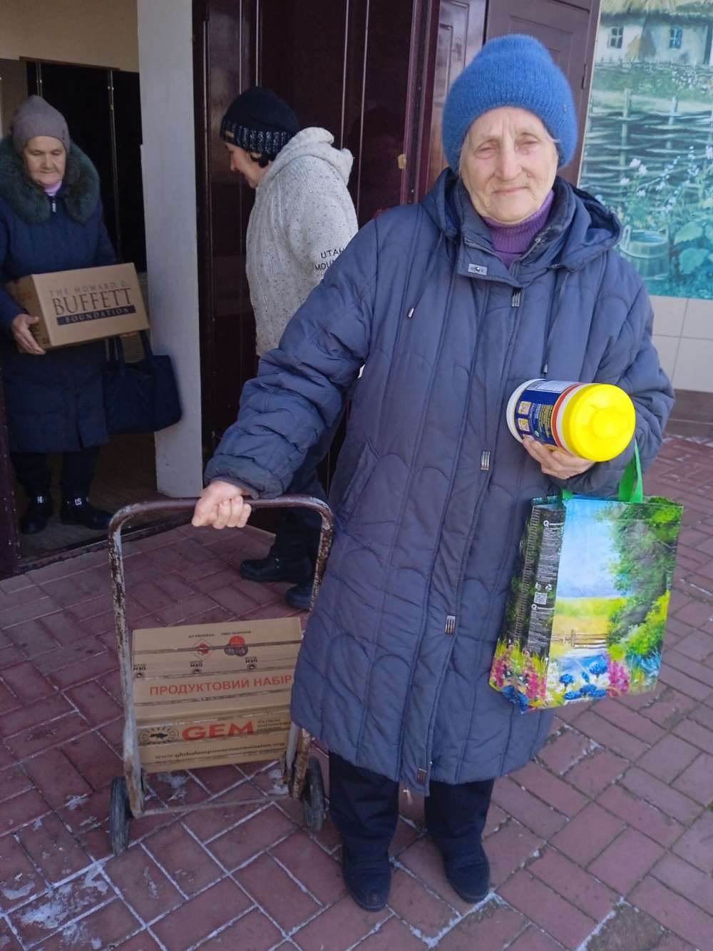 28 листопада у Покровській громаді видавали продовольчі набори (фото)