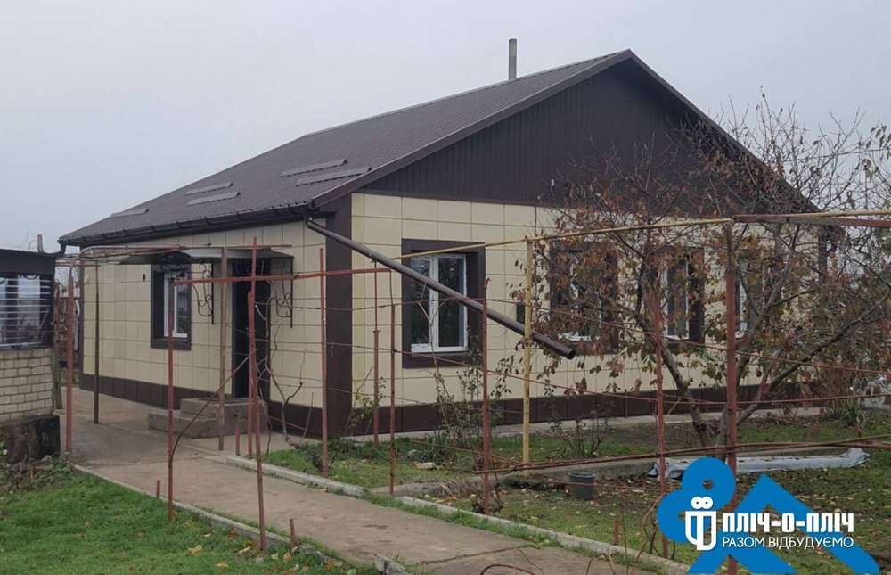Дніпропетровщина оновила вже понад 100 будинків на Херсонщині в рамках програми «Пліч-о-пліч»
