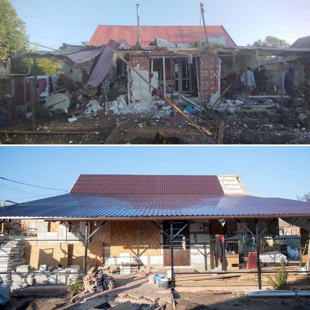 Ворог щодня обстрілює Нікополь: не зупиняється ремонт пошкоджених будинків