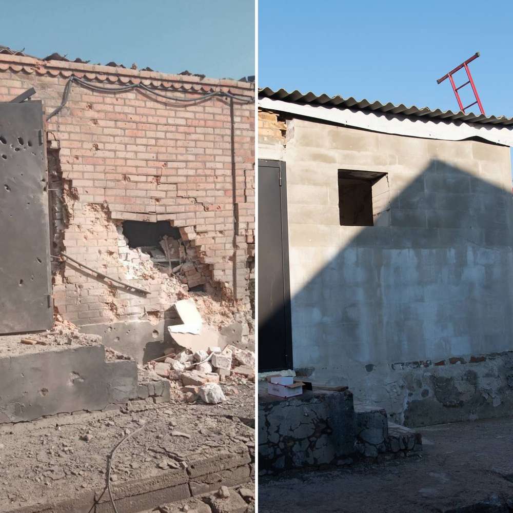 Ворог щодня обстрілює Нікополь: не зупиняється ремонт пошкоджених будинків
