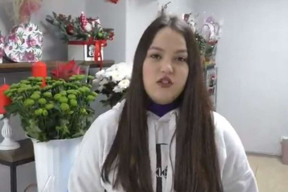 Анжеліка Захаренко, продавчиня квітів