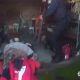 Як рятували пораненого у Нікополі: поліція показала відео і фото наслідків ворожих атак