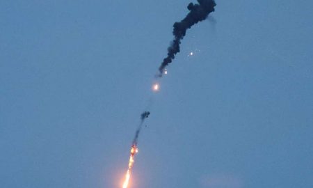 Над Нікопольським і Новомосковським районом збили ракети вранці 15 лютого