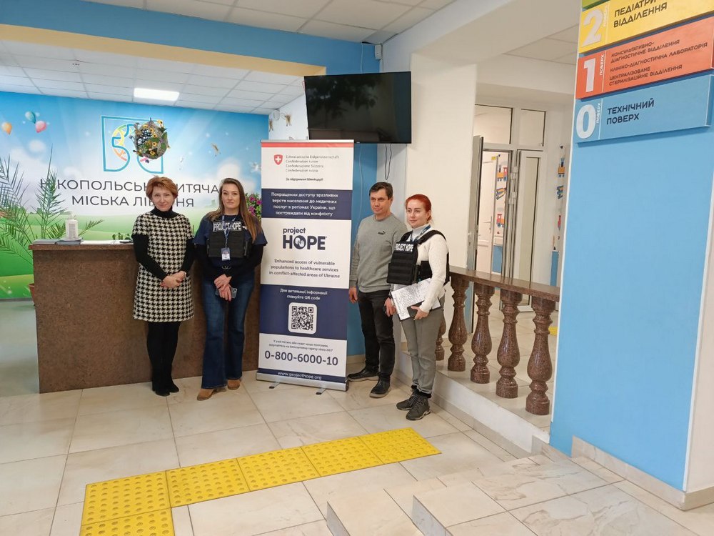 Нікопольська дитяча лікарня отримала допомогу від благодійників