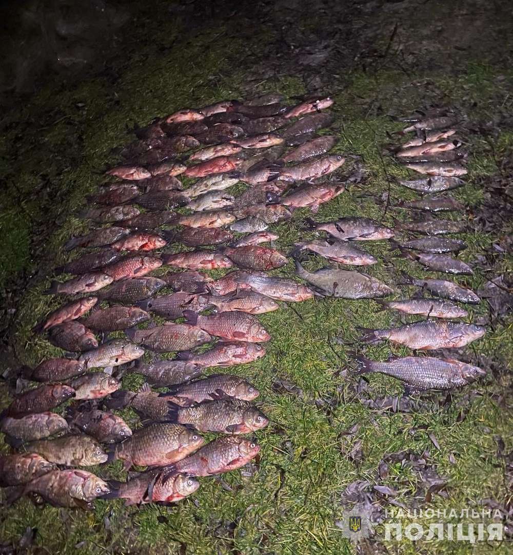 В прибережній зоні Каховського водосховища: на Нікопольщині затримали рибалку з уловом на 150 000 гривень