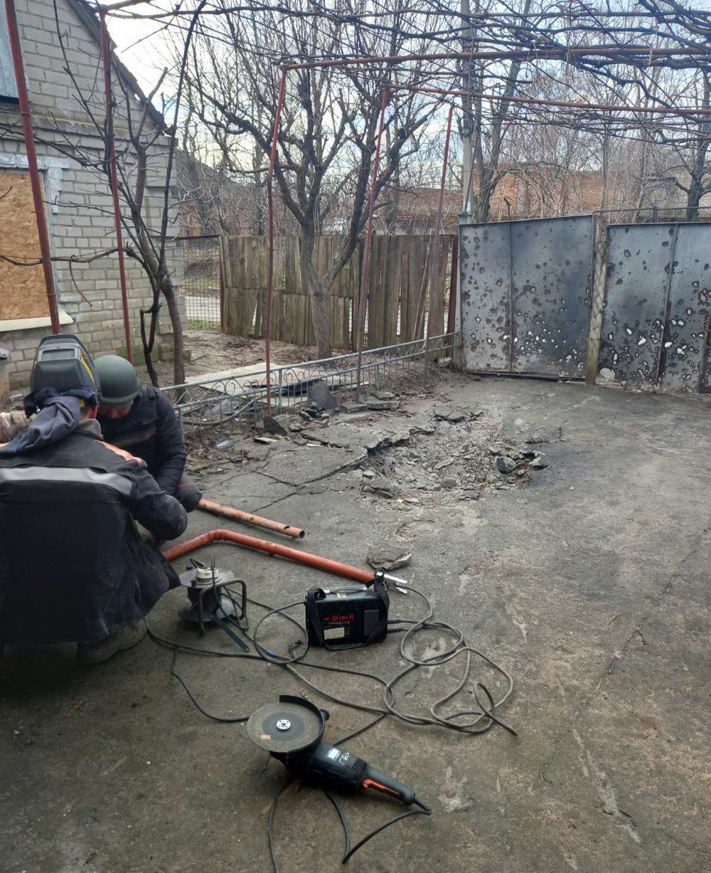 2 тисячі об'єктів газопостачання відновили на Нікопольщині після ворожих обстрілів