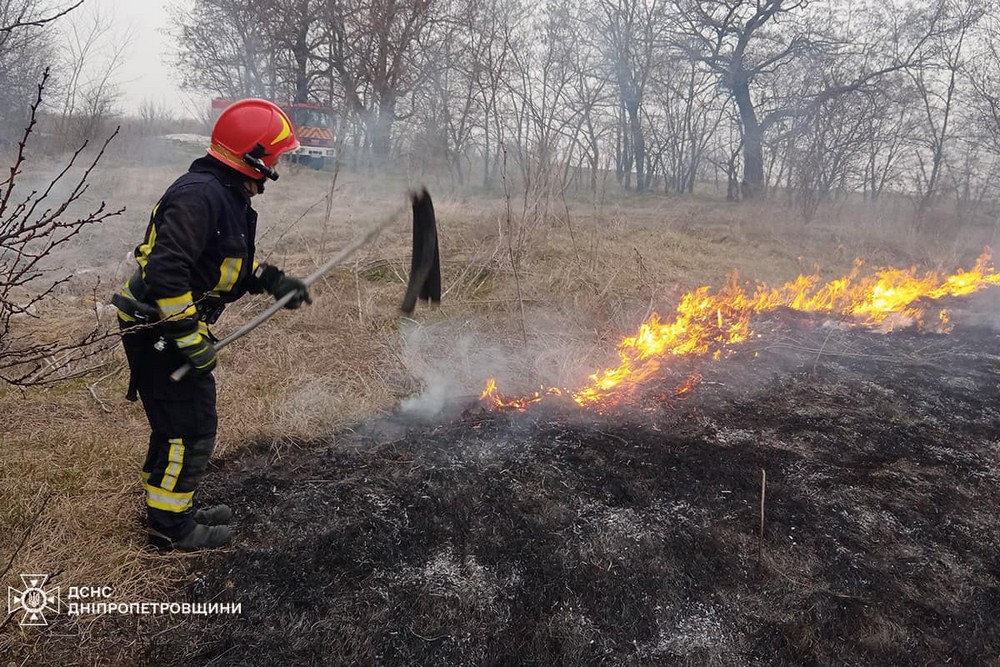 На Дніпропетровщині притягли до відповідальності ще 15 паліїв сухої трави (фото)