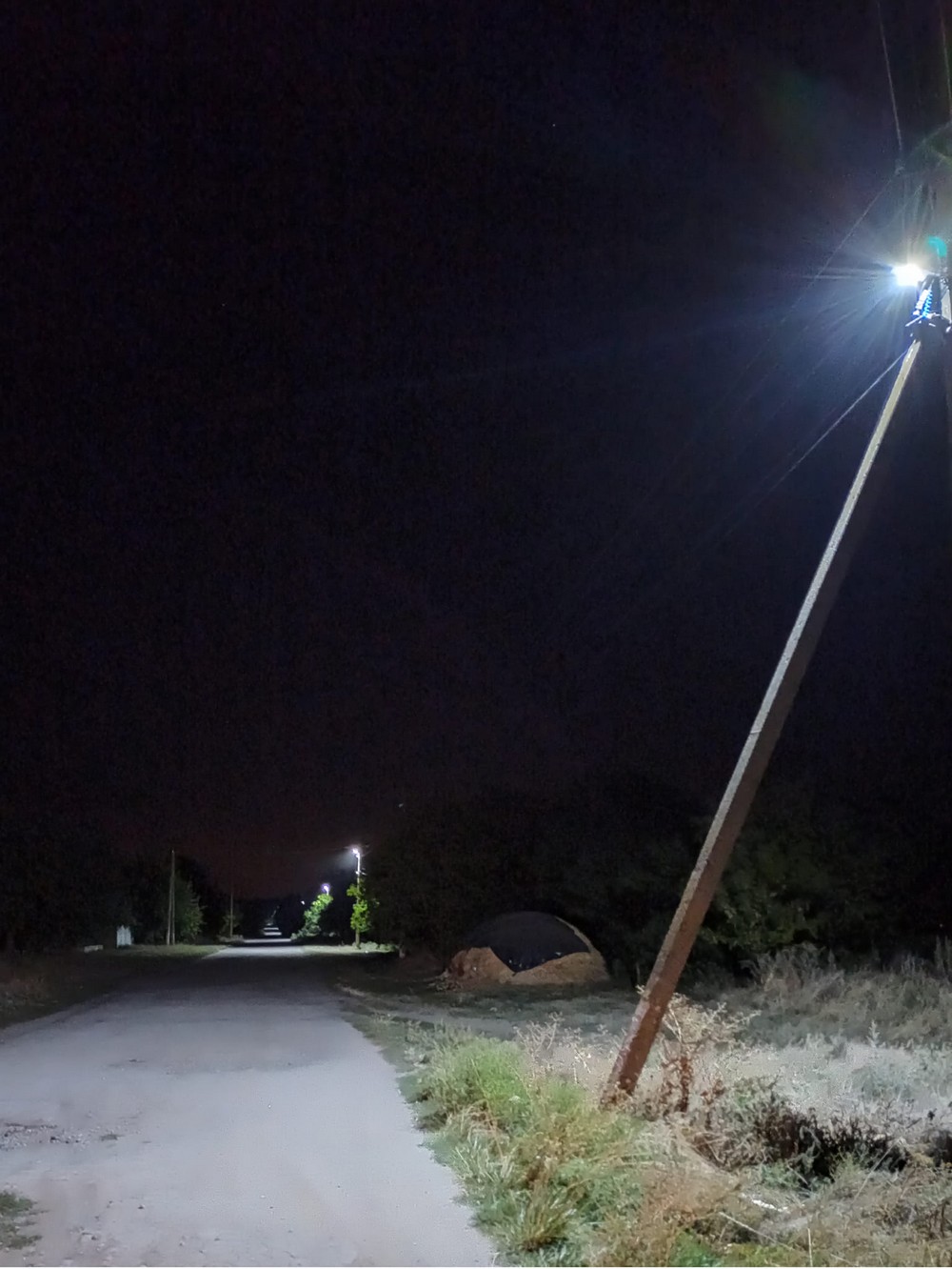 В Томаківській громаді завершують роботи з відновлення системи вуличного освітлення