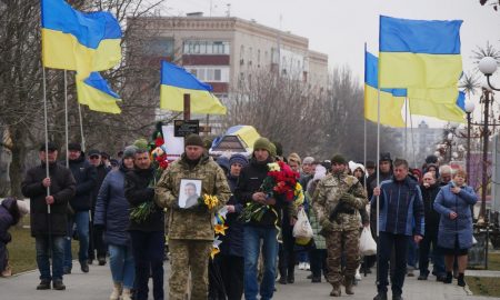 6 березня Покров провів в останню путь загиблого Захисника (фото)