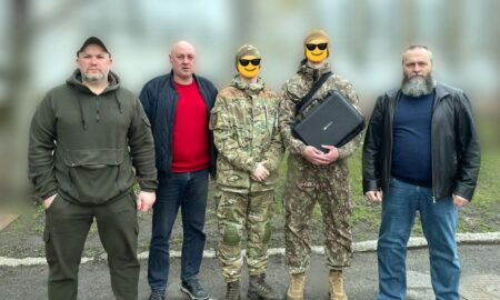 Нікопольська РВА передала військовим квадрокоптер
