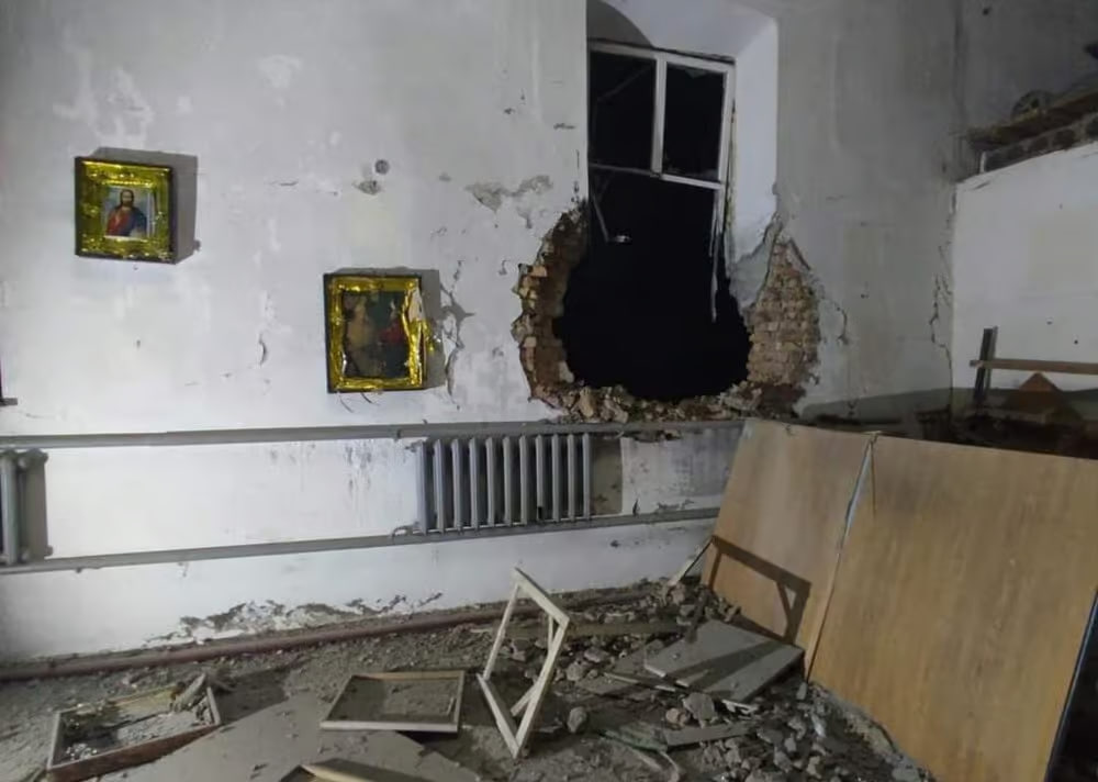 Обстріляна церква на Нікопольщині не належить до ПЦУ