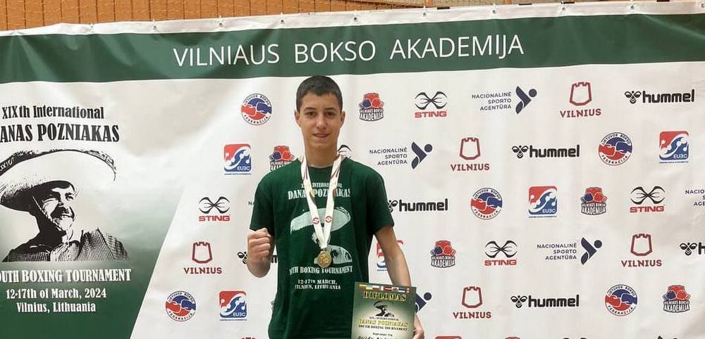 Спортсмен з Нікополя здобув третє місце на міжнародному турнірі