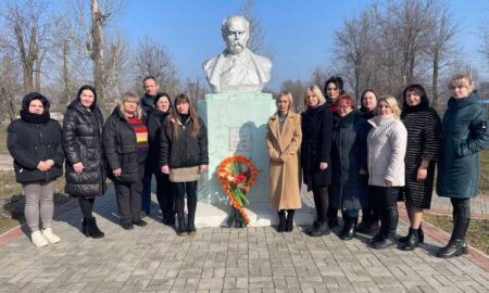 У Покровській громаді вшанували пам'ять Тараса Шевченка