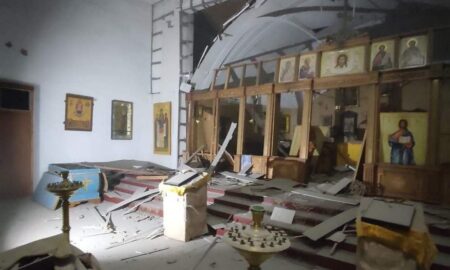 обстріляну церкву на Нікопольщині потрібно терміново рятувати