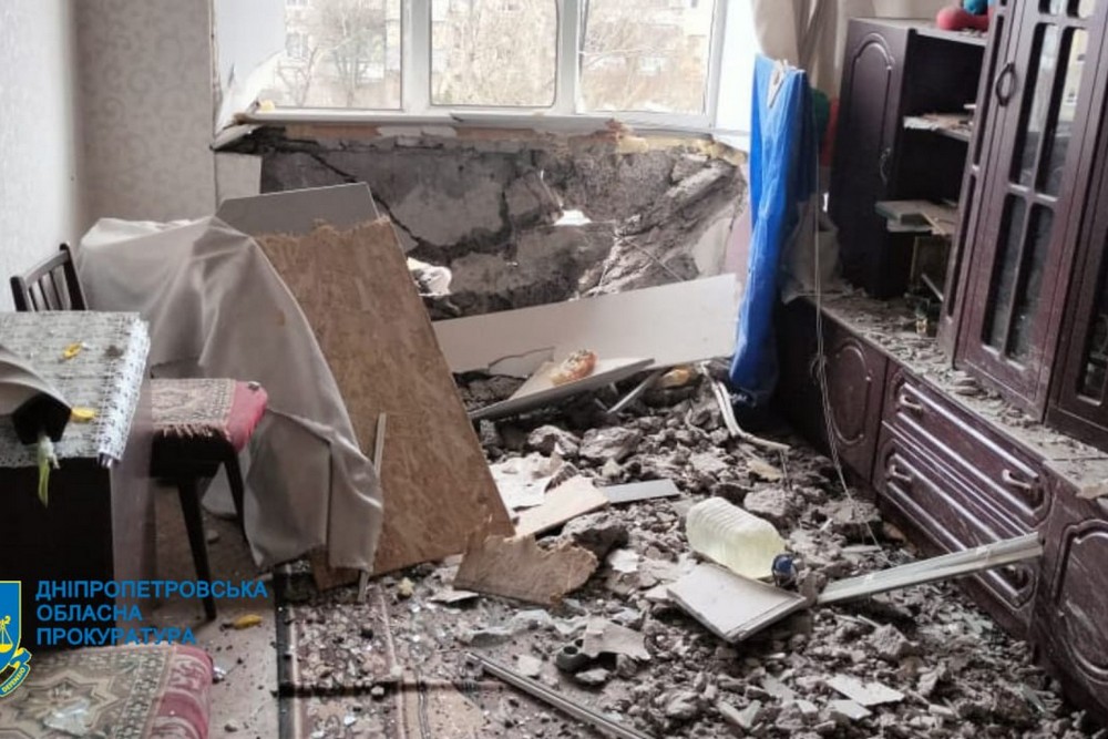 Поранені і руйнування у Нікополі 14 березня – прокуратура розпочала розслідування (фото)