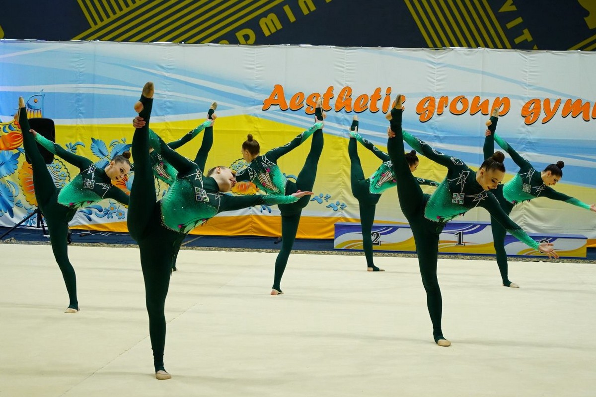 Гімнастки з Нікополя стали бронзовими призерками чемпіонату України (фото)